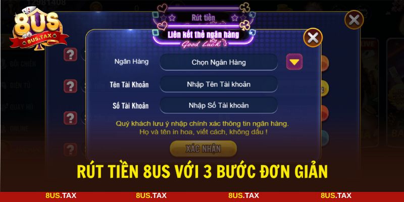 Rút tiền về ngân hàng đơn giản, chờ đợi chỉ 5 phút