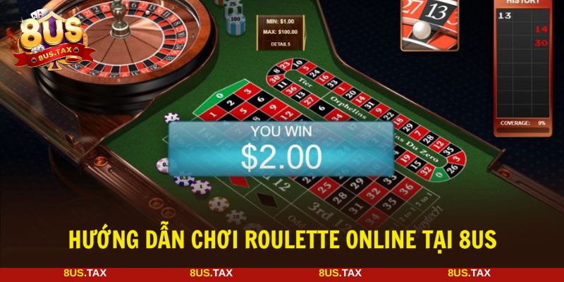 Bạn dễ dàng nắm bắt được cách chơi Roulette tại 8US