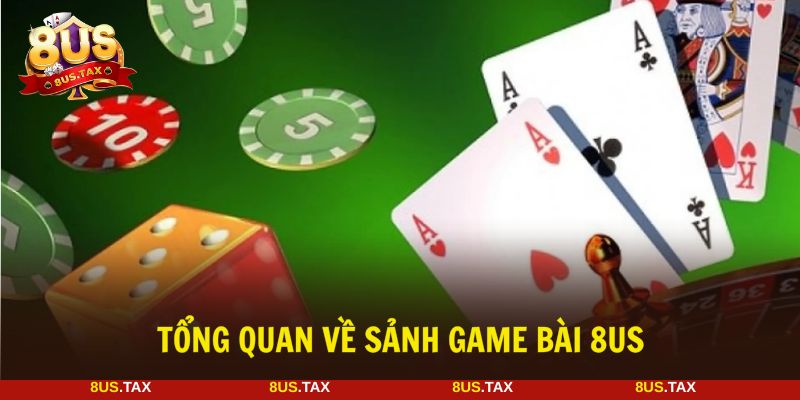 Game bài 8US được thiết kế không gian sống động