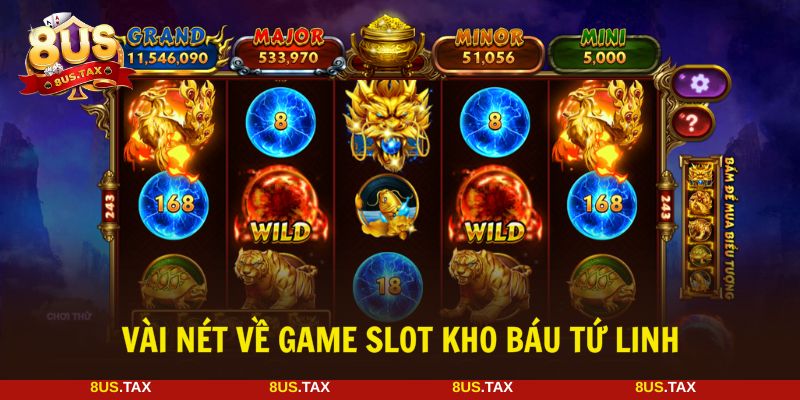 Slot kho báu tứ linh mang đến phần thưởng hấp dẫn